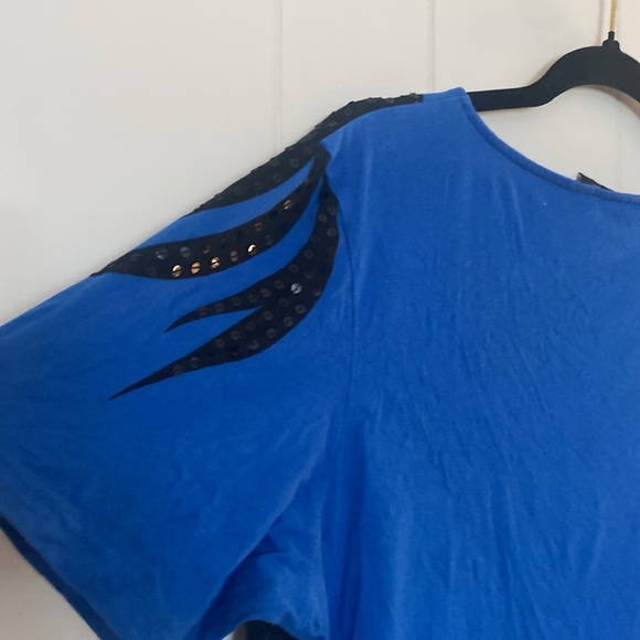 Bob Mackie Sequined Top Size XL - Picture 9 of 9